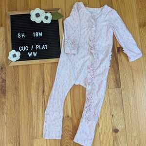 SweetHoney Pink Ruffled Bunny Layette